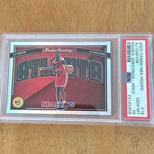 AJ Griffin PSA 10 #16 NBA Hoops Rookie Card
